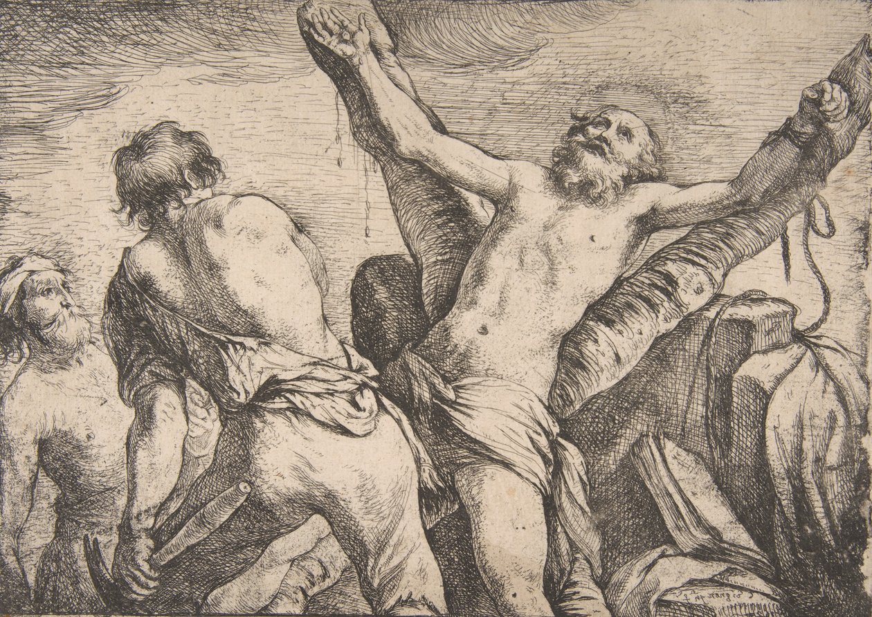 Umučení svatého Ondřeje, 1623. od Claude Vignon
