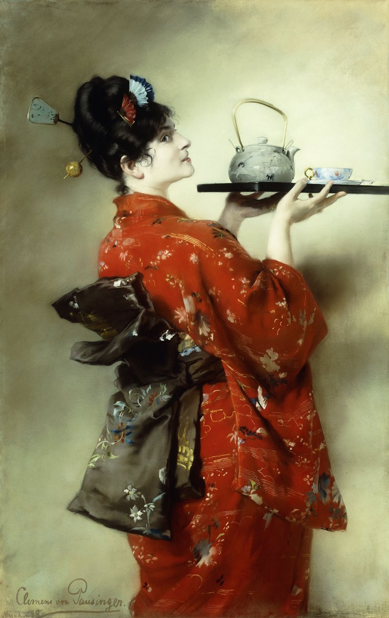 Japonská dáma; Japonci od Clemens von Pausinger