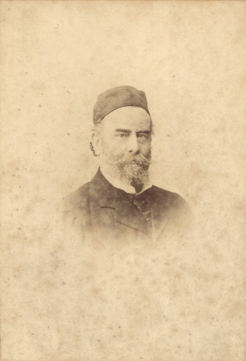 Portrétní fotografie Alfreda Sisleyho (1839-99) (sépiová fotografie) od Clement Maurier