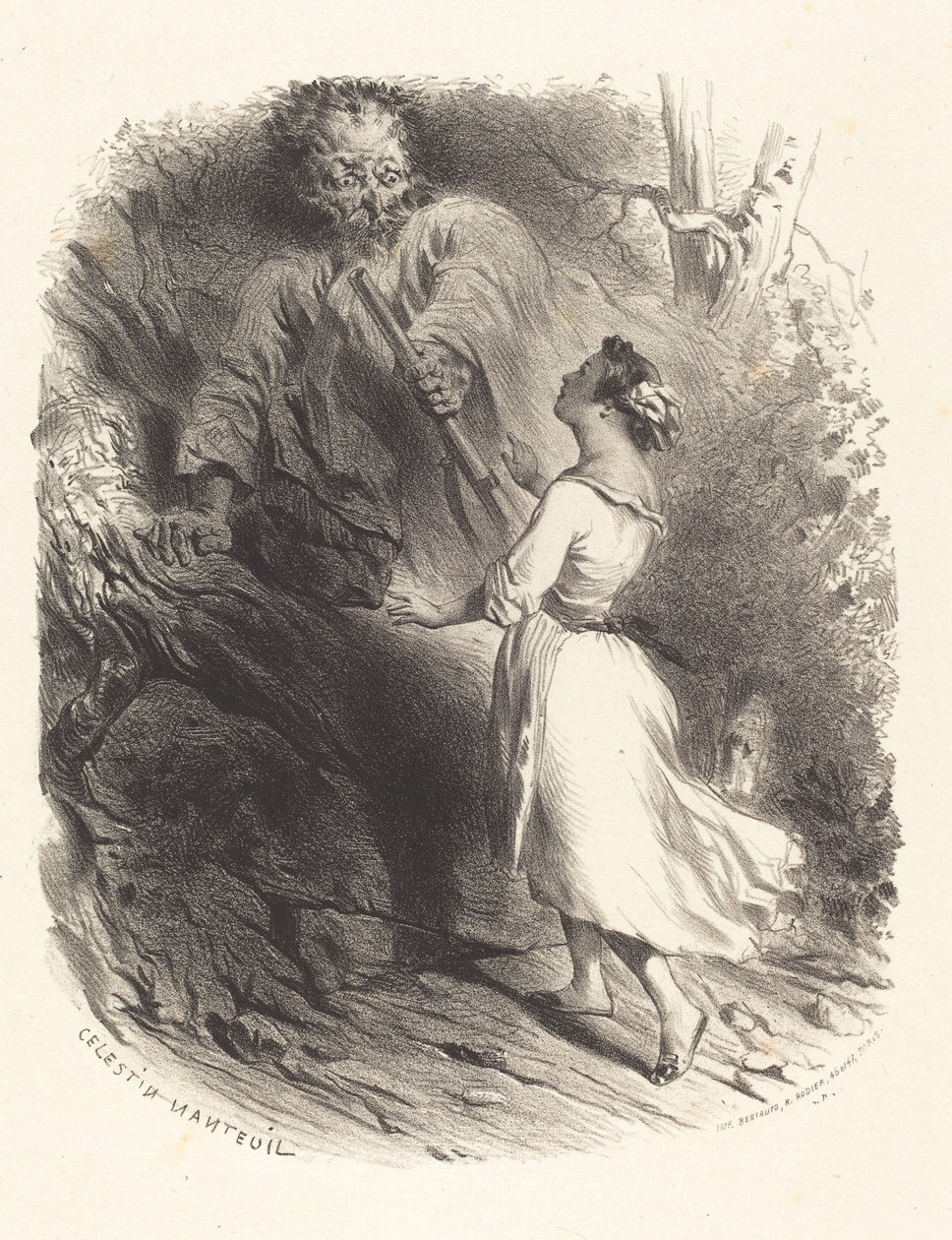 Hunter překvapen od Célestin Nanteuil