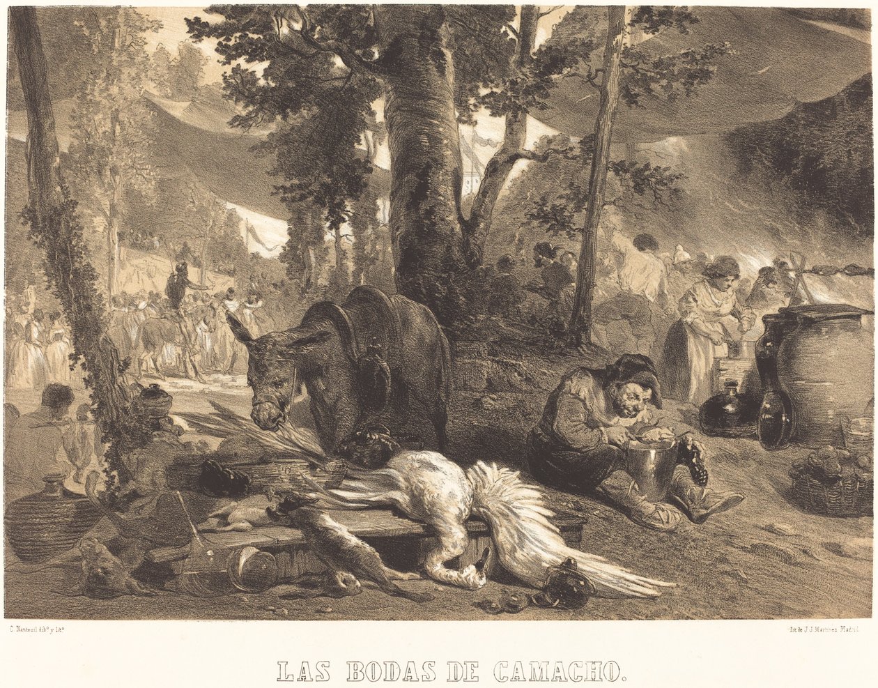 Camachovy svatby od Célestin Nanteuil