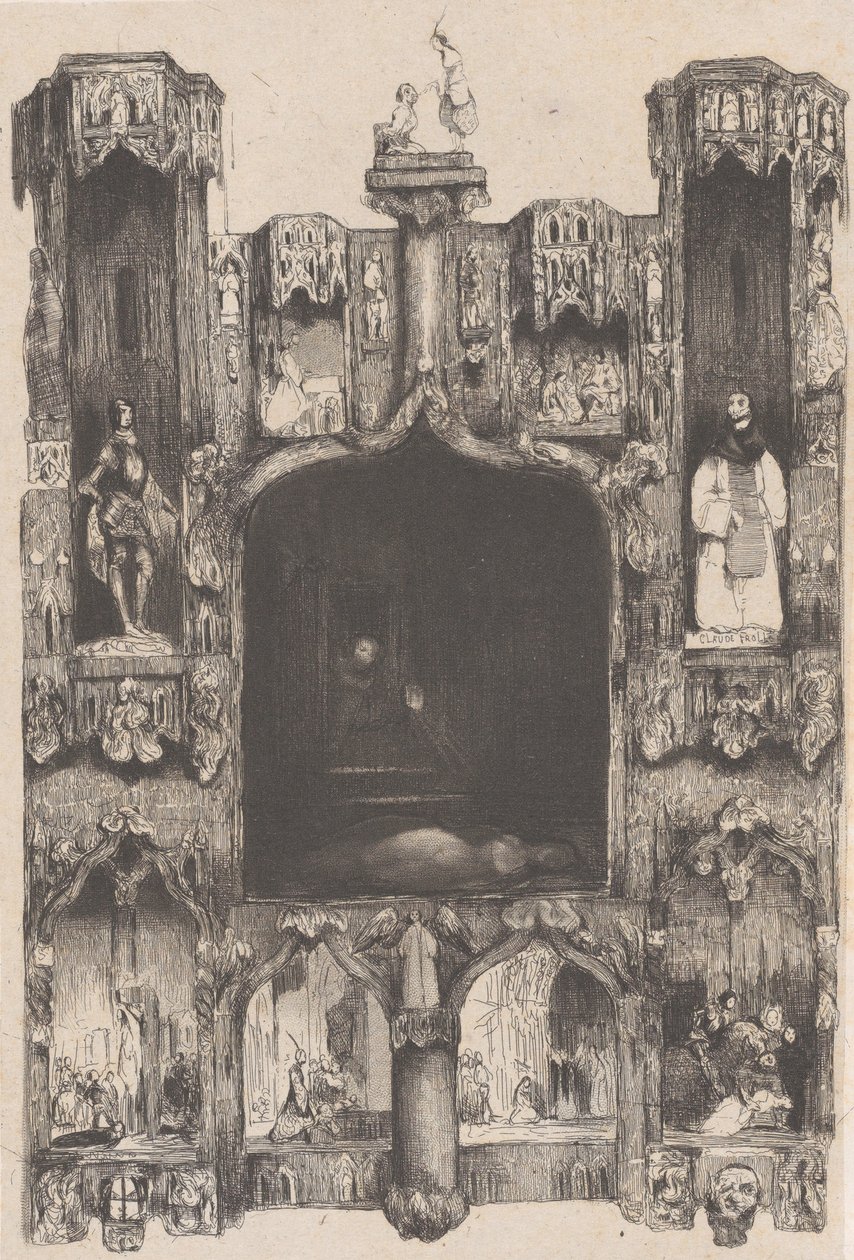 Notre Dame de Paris, 1832. od Célestin Nanteuil