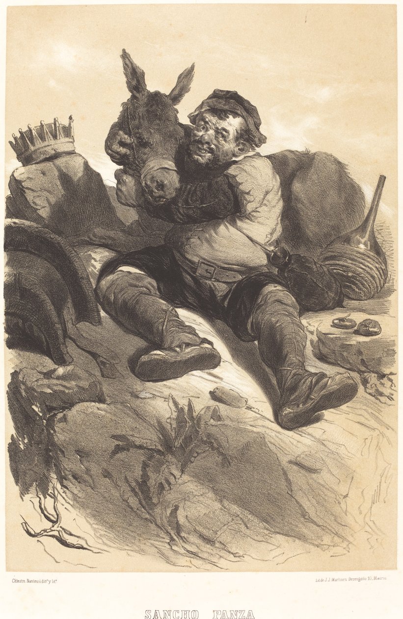 Sancho Panza od Célestin Nanteuil