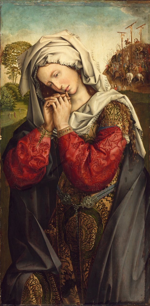 Truchlící Marie Magdalena, c. 1500 od Colijn de Coter