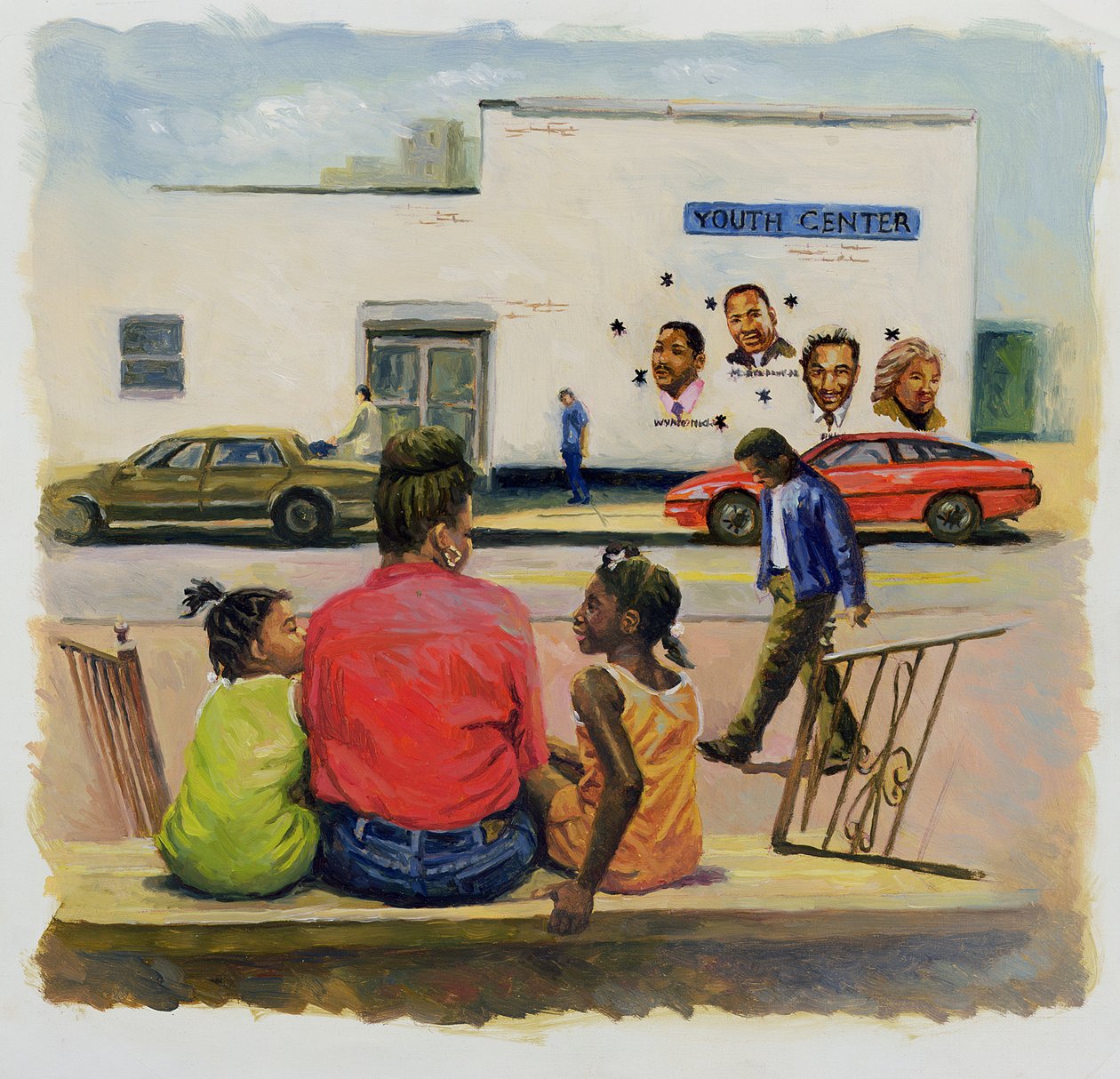 Summer City Stoop, 2000 od Colin Bootman