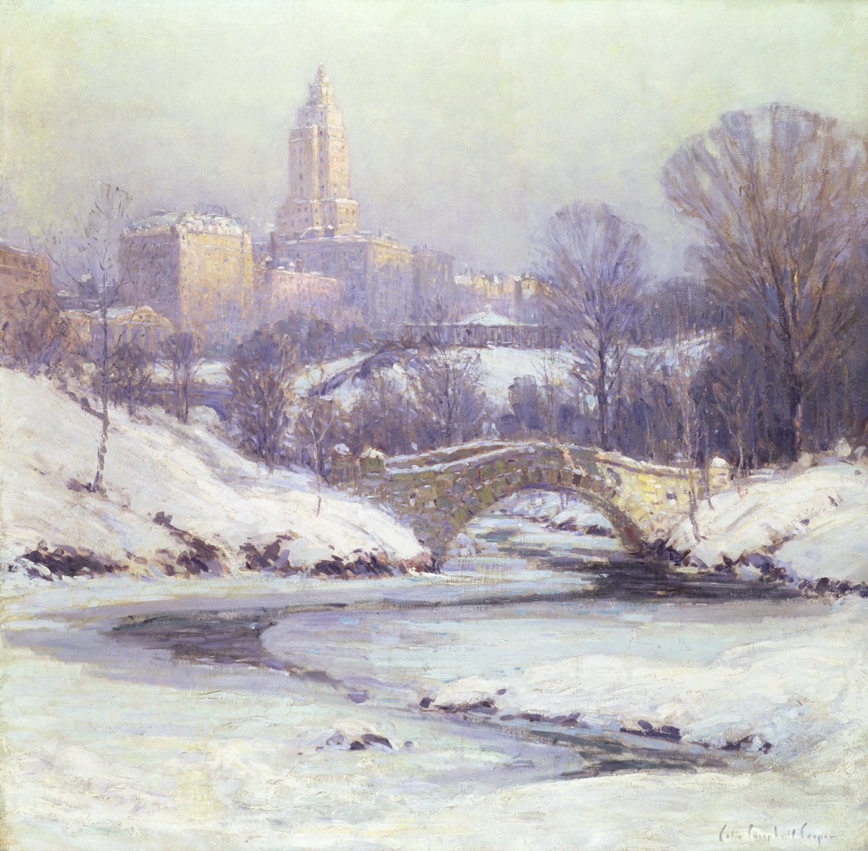 Central Park od Colin Campbell Cooper
