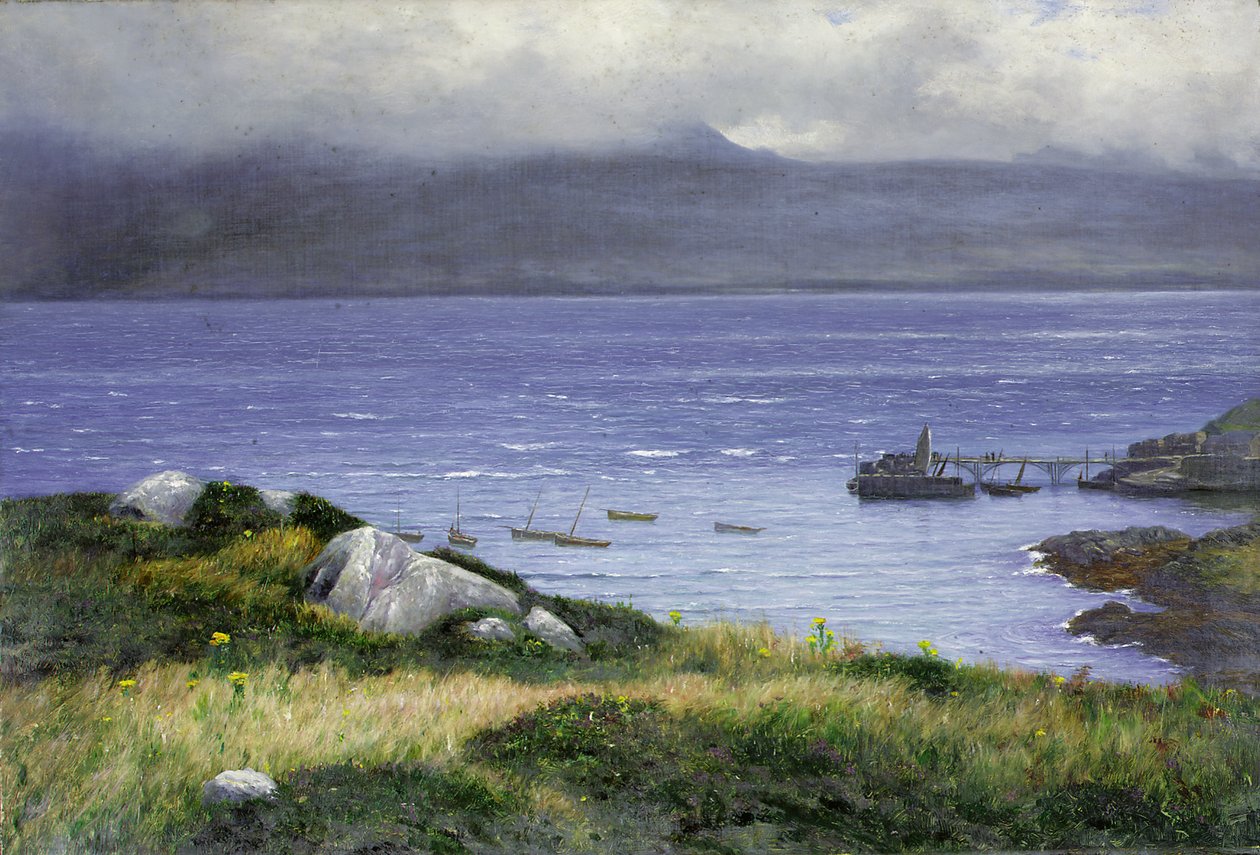 Pohled z Lamlash, 1882 od Colin Hunter