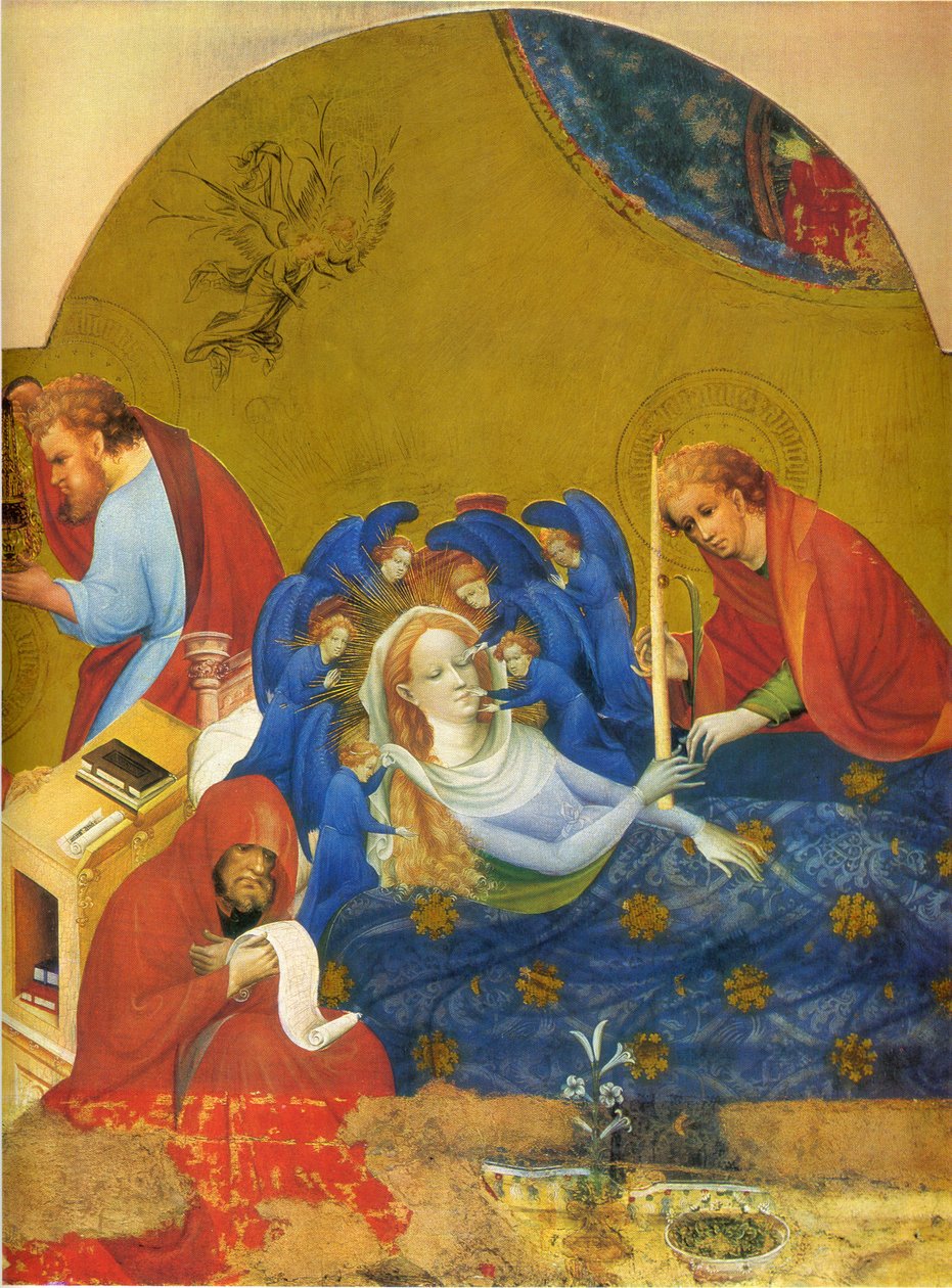 Dormition of Virgin Mary od Conrad von Soest