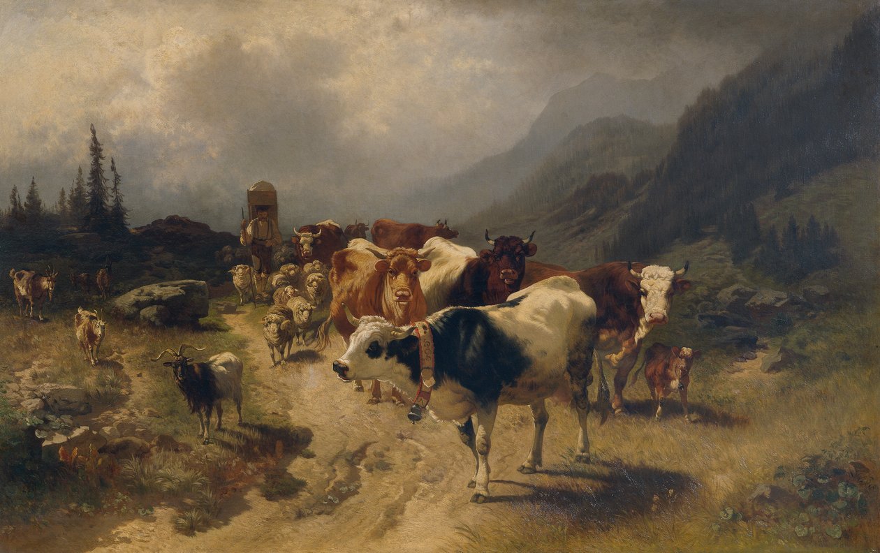 Viehabtrieb od Conrad Bühlmayer