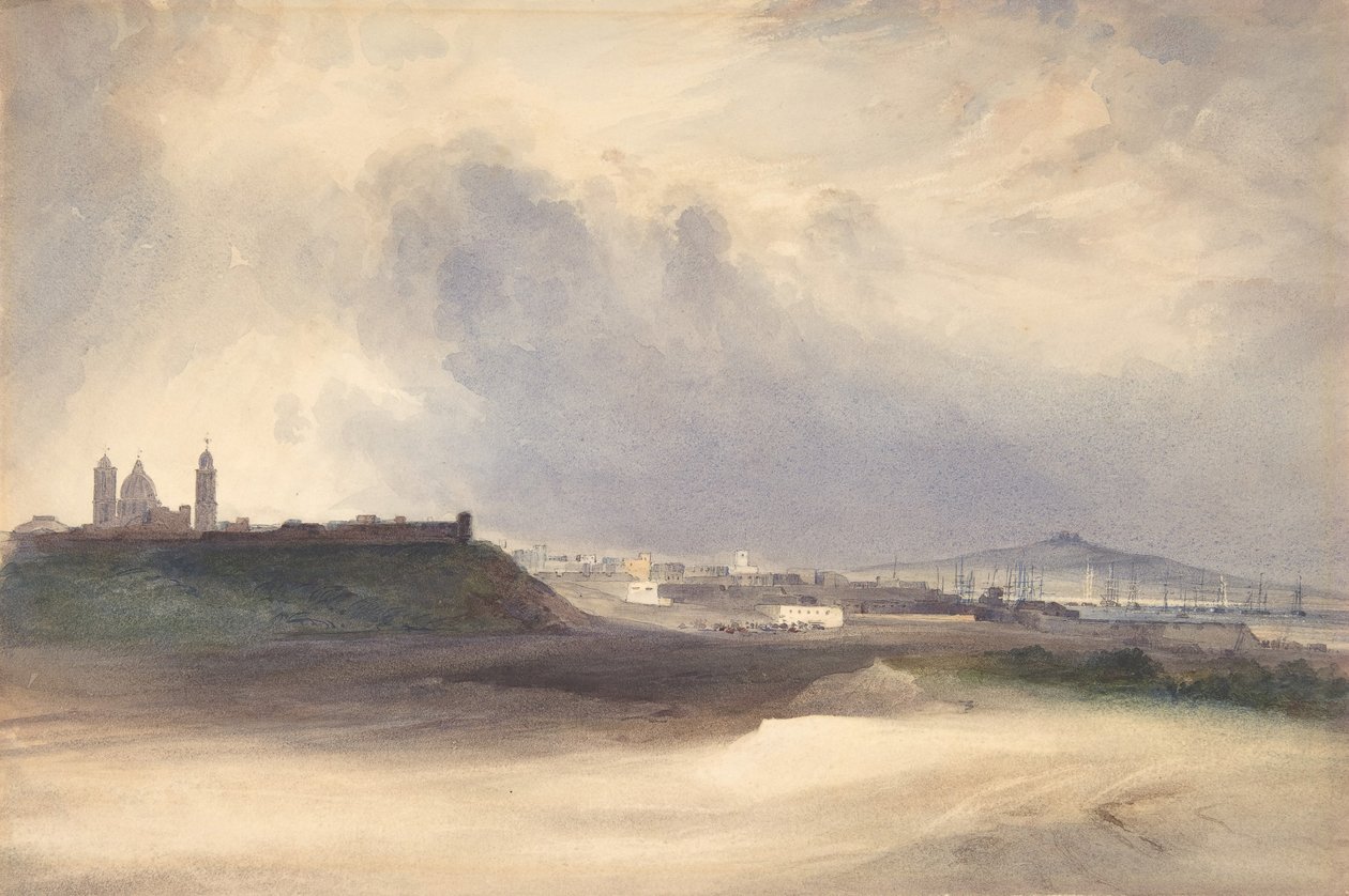 Přístup k Montevideu, Uruguay, 1832. od Conrad Martens
