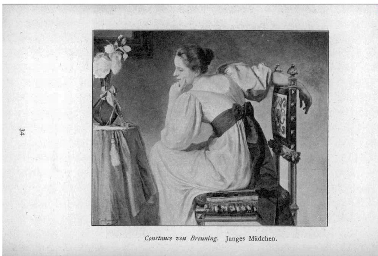 Mladá dívka od Constance von Breuning