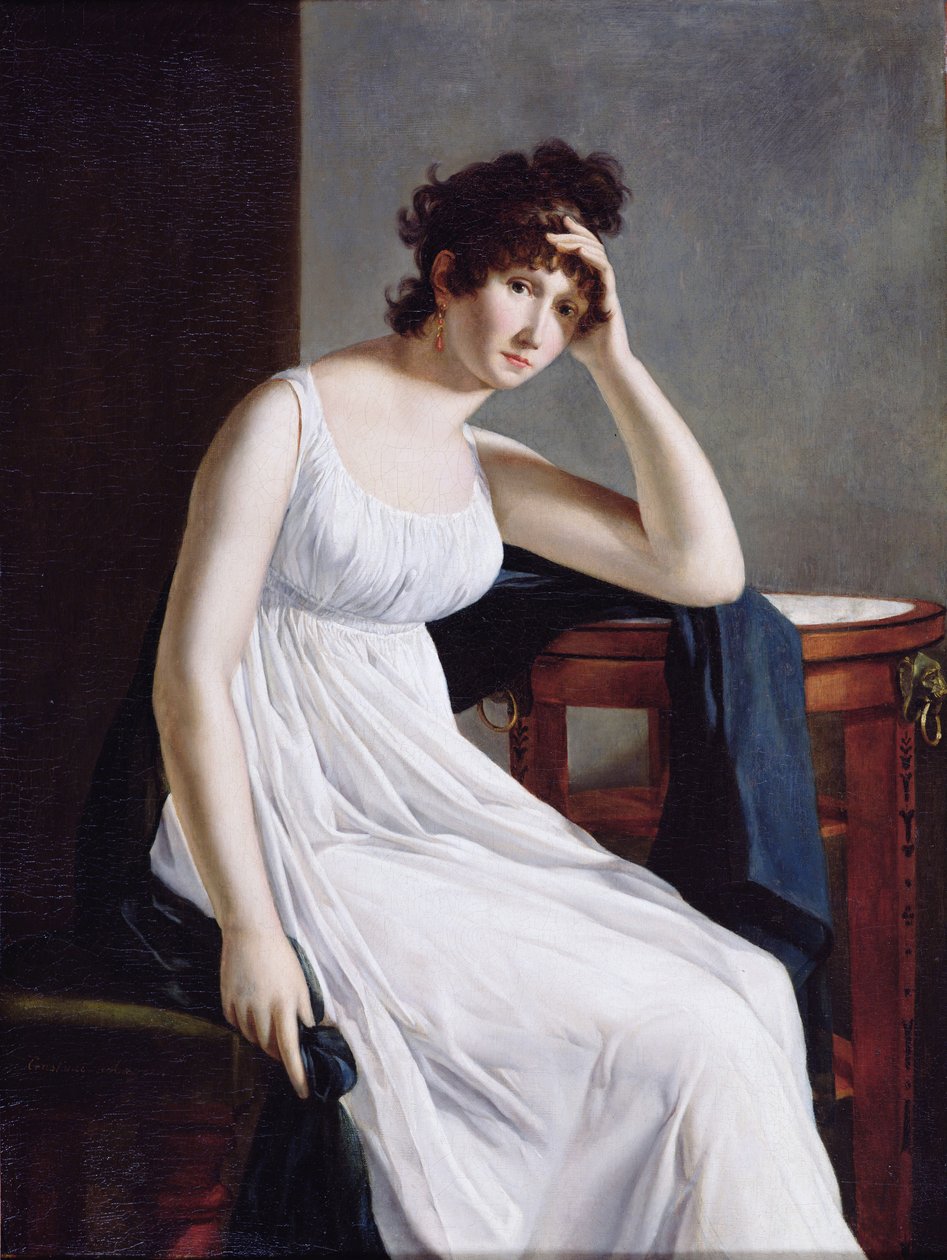 Autoportrét, 19. století od Constance Mayer