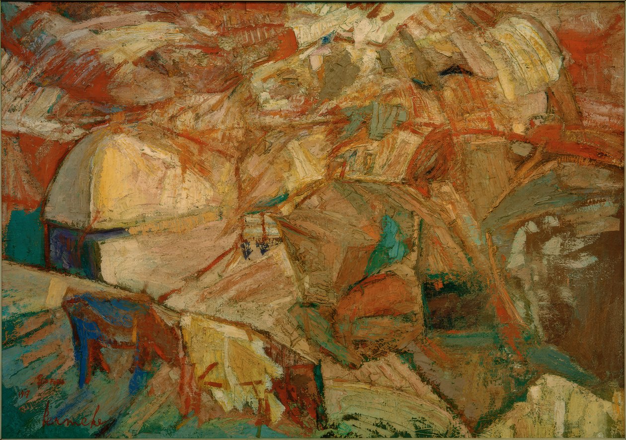 Ernte in Devonshire od Constant Permeke