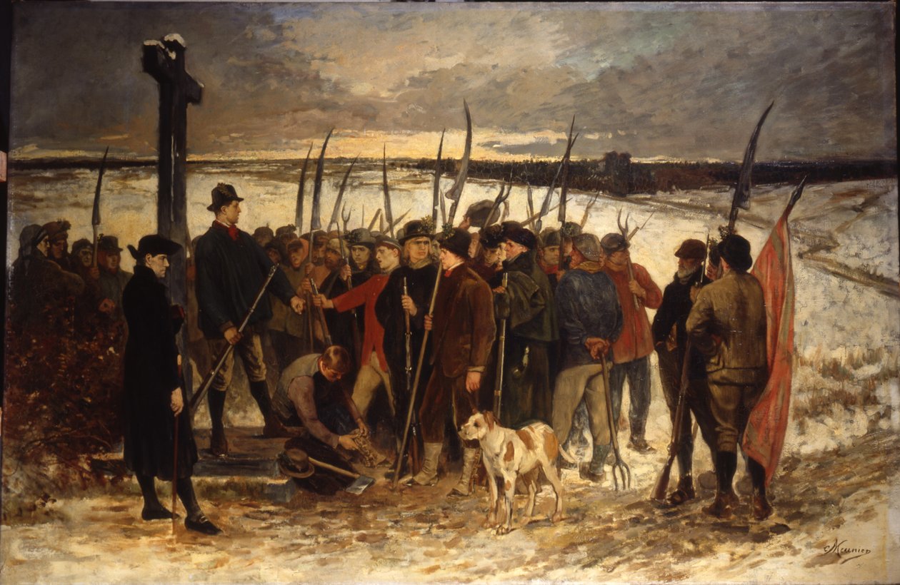 Rolnická válka od Constantin Emile Meunier