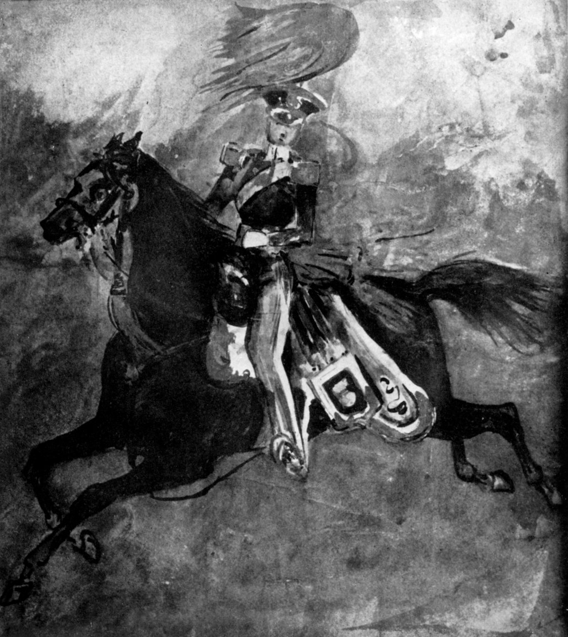 Anglický důstojník, 19. století, 1930. od Constantin Guys