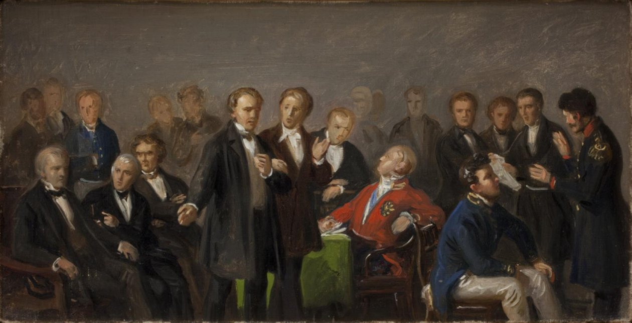 ustavující shromáždění od Constantin Hansen