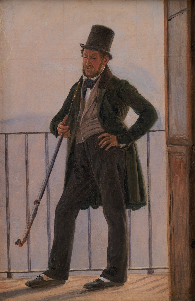 Malíř Albert Küchler od Constantin Hansen