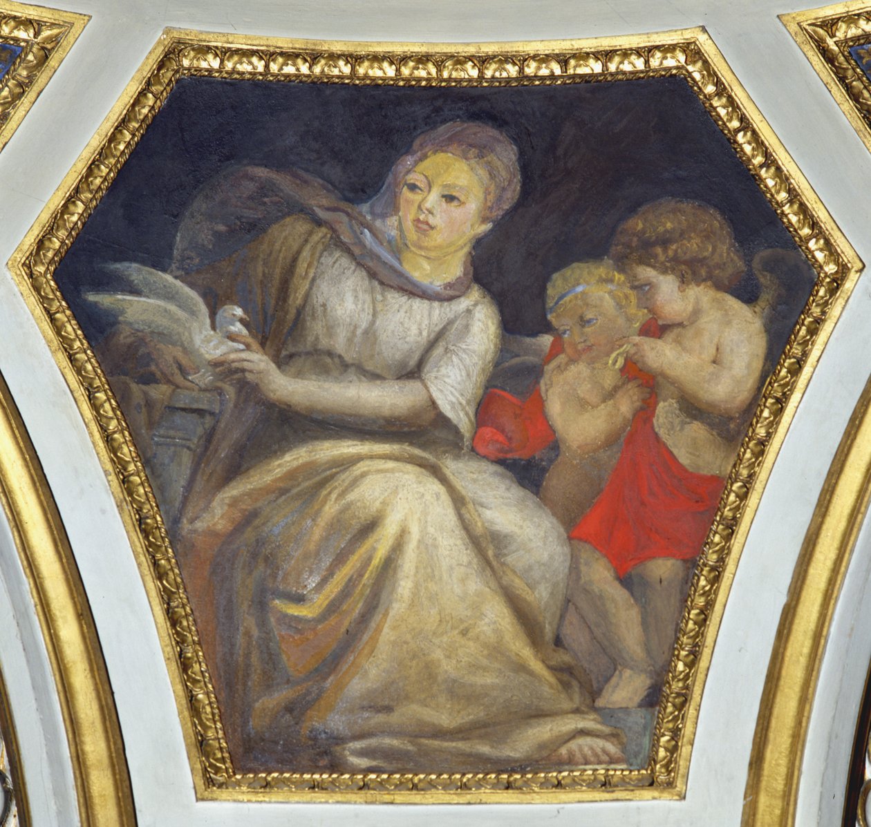 La Prudenza (čtyři kardinálské ctnosti) od Constantino Brumidi