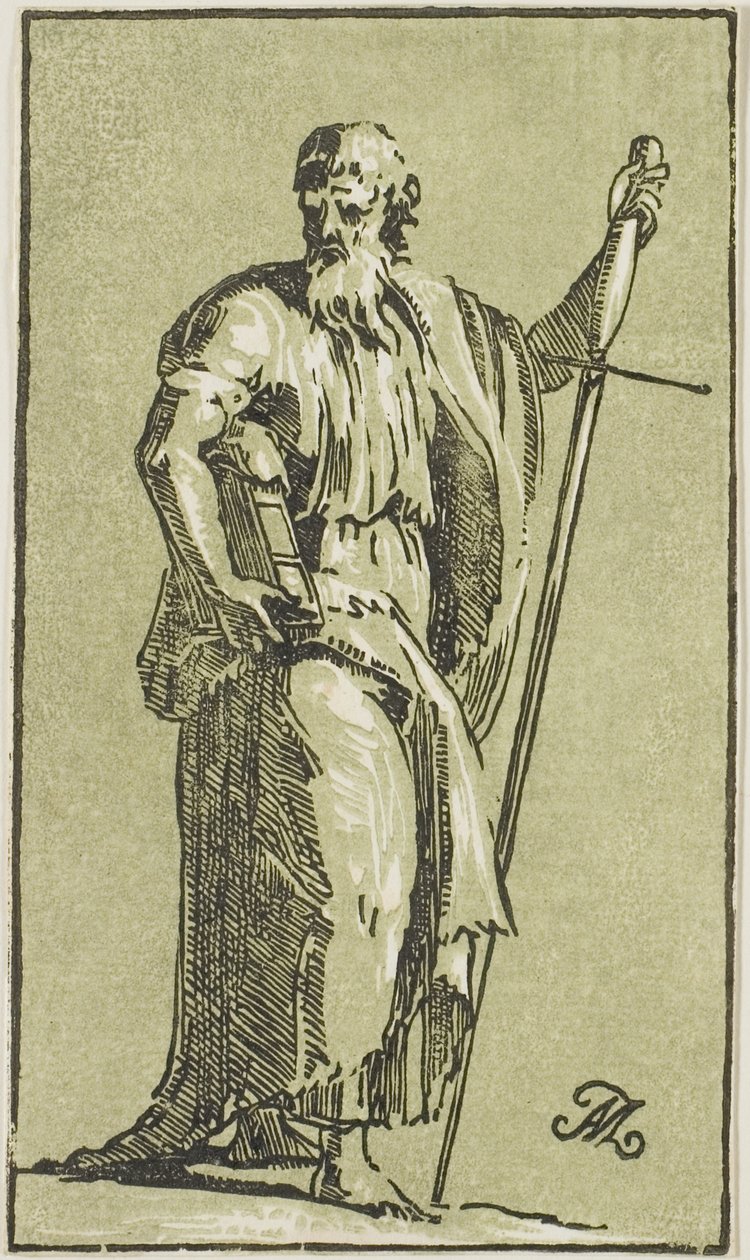 Svatý Pavel od Conte Antonio Maria Zanetti the Elder