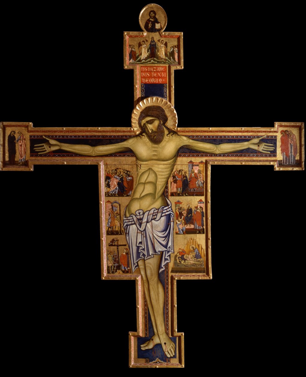 Krucifix, asi 1260 od Coppo di Marcovaldo
