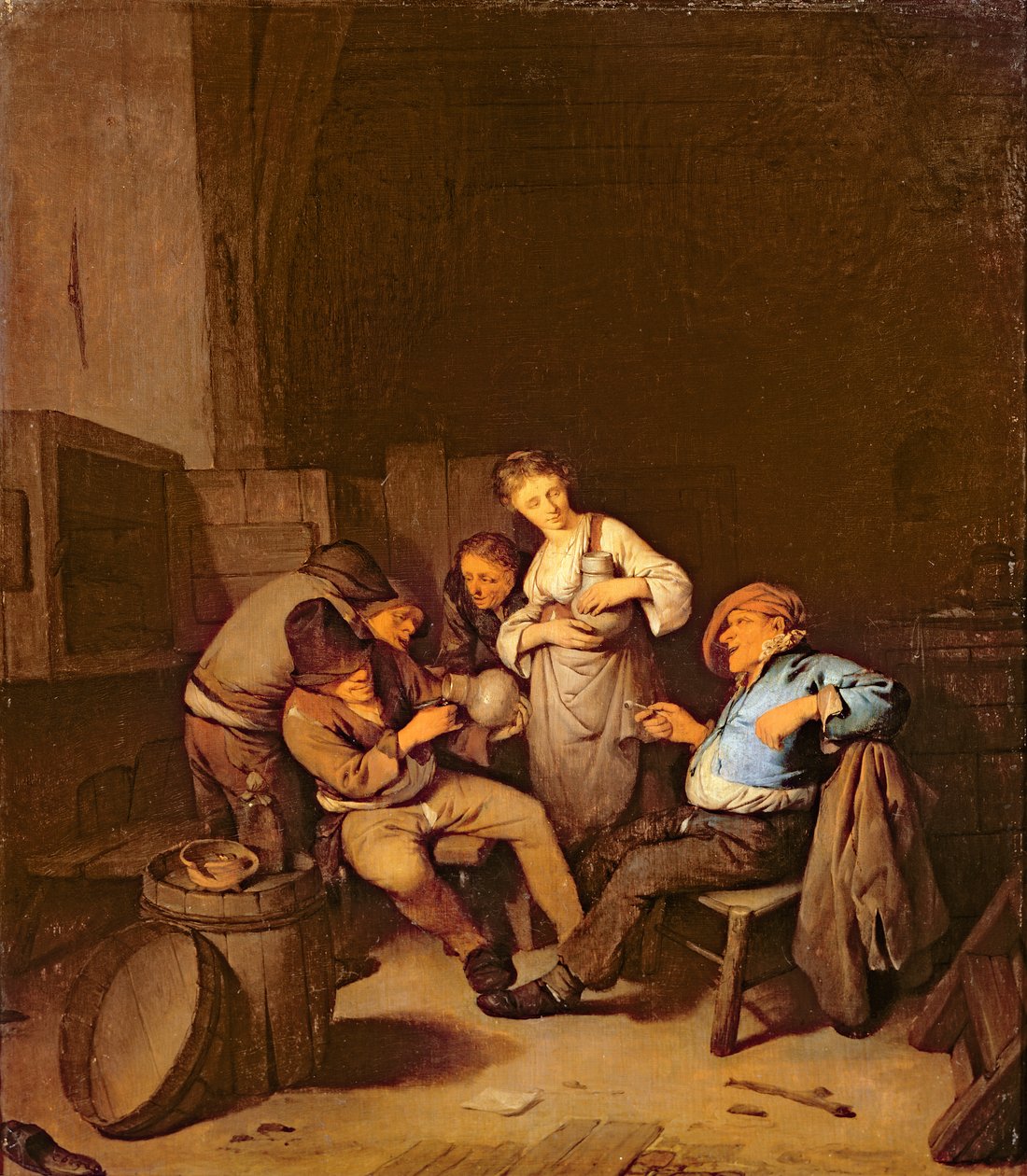 Interiér holandské taverny od Cornelis Pietersz Bega