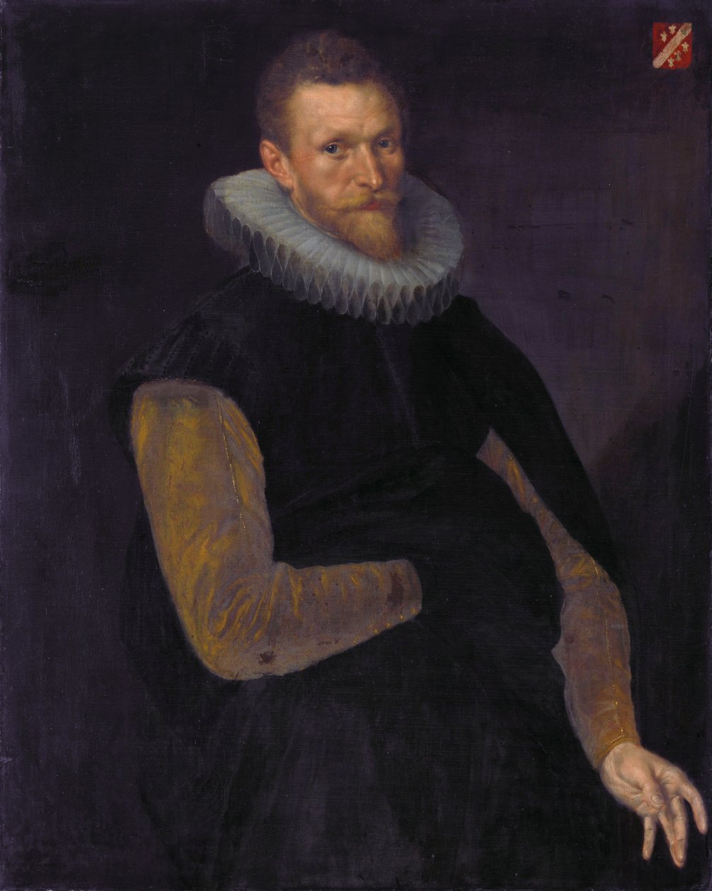 Portrét Jacoba Cornelisze. Banjaert (1564-1638) od Cornelis Ketel