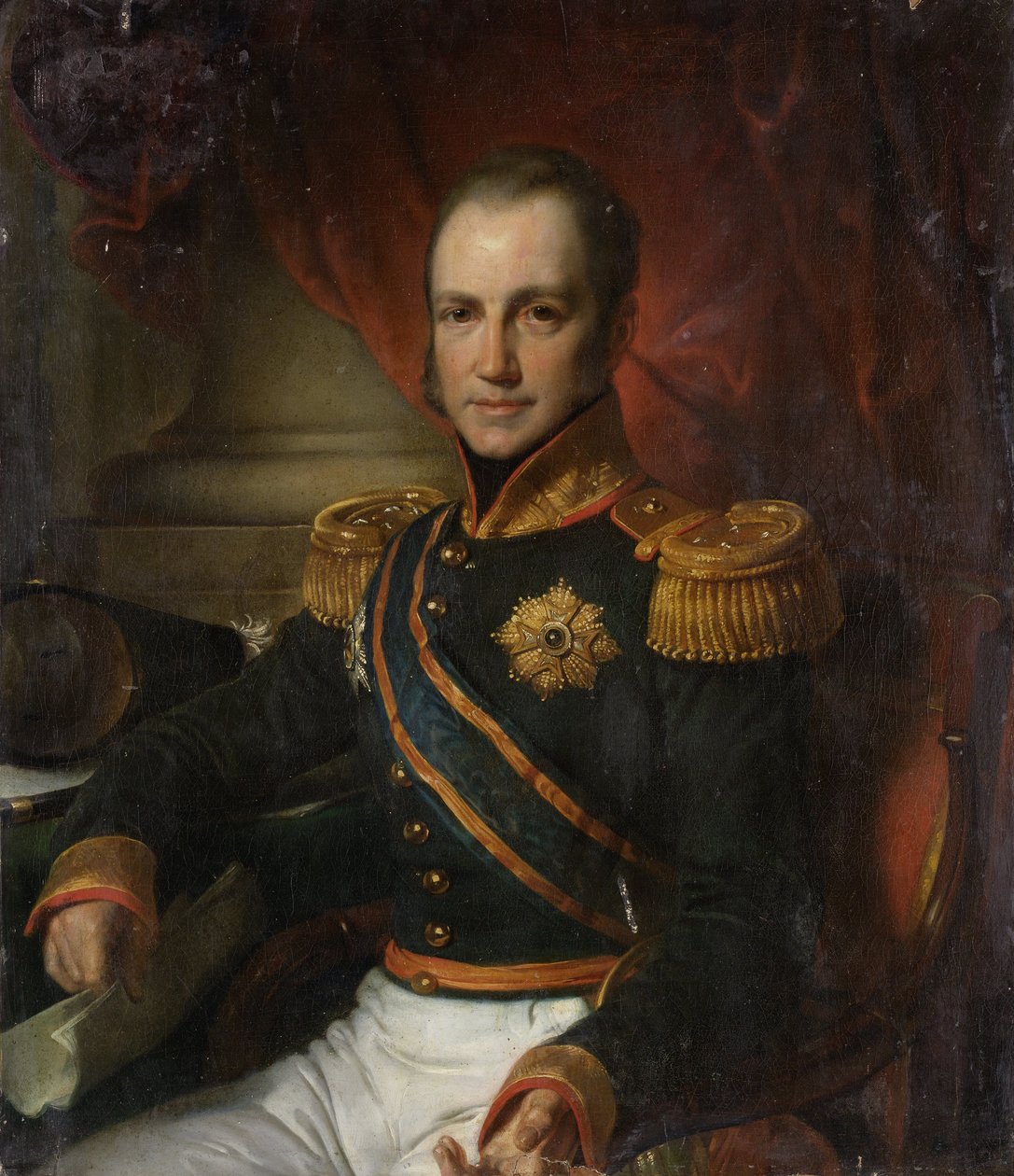 Godart Alexander Gerard Philip Baron van der Capellen (1778-1848). Generální guvernér (1816-26) od Cornelis Kruseman
