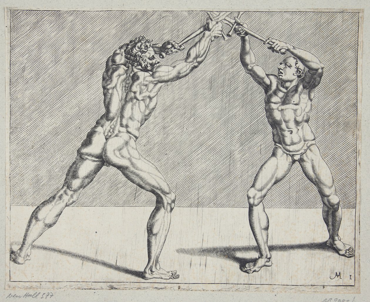 Dva šermíři od Cornelis Bos