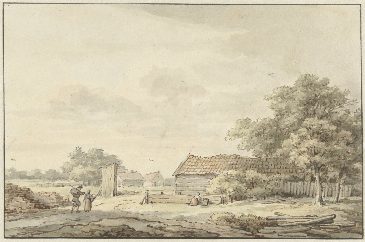 Krajina s farmami od Cornelis Buys
