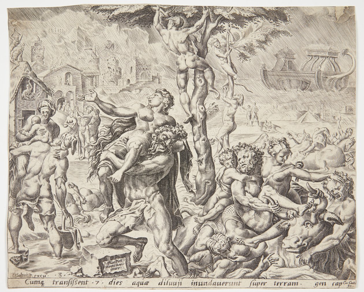 Potopa od Cornelis Cort