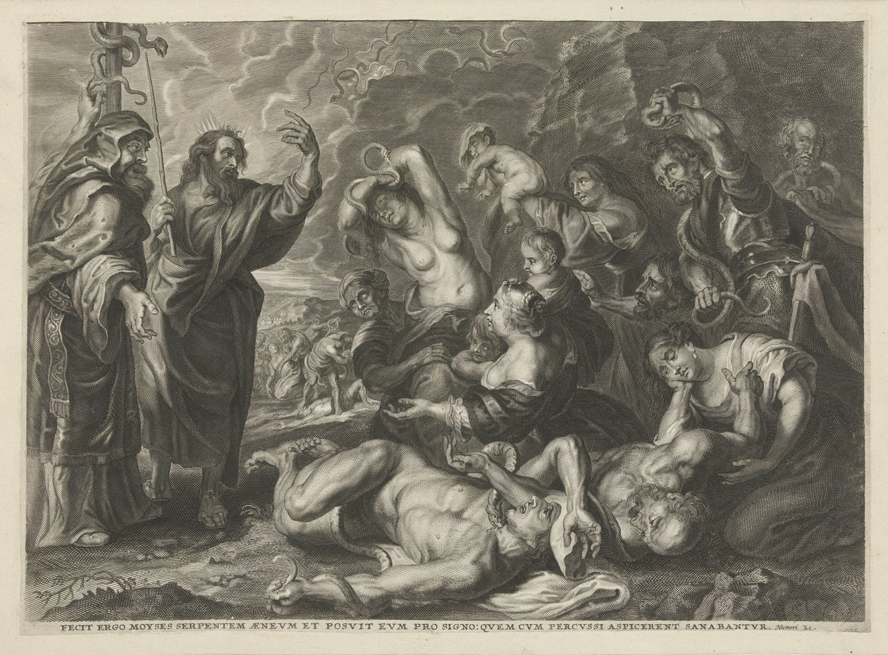 Měděný had od Cornelis Galle (I)