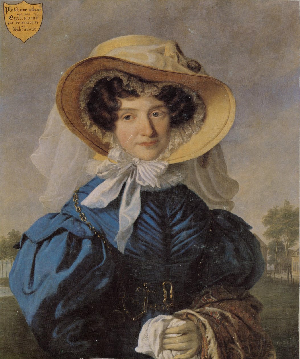 Nizozemsky: Queen Anna Paulowna od Cornelis Kruseman