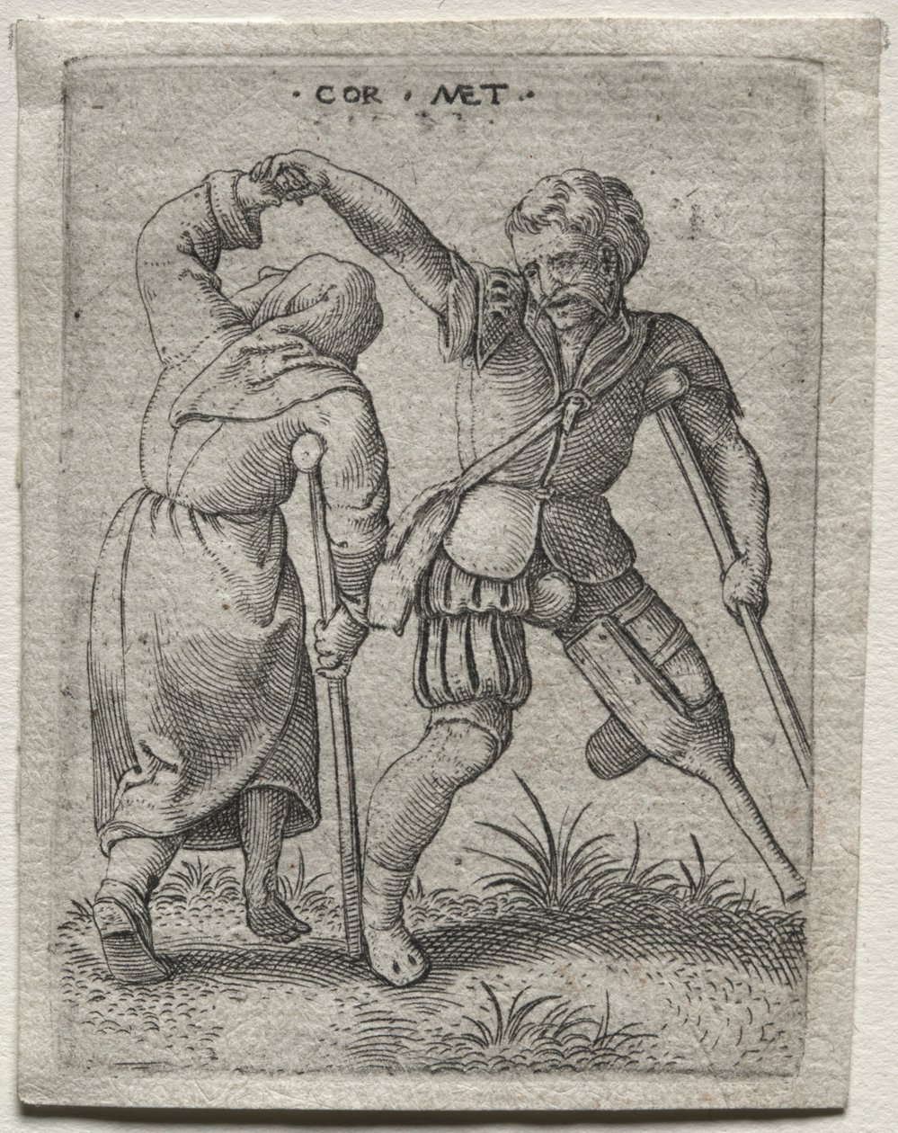 Tančící mrzáci od Cornelis Massys