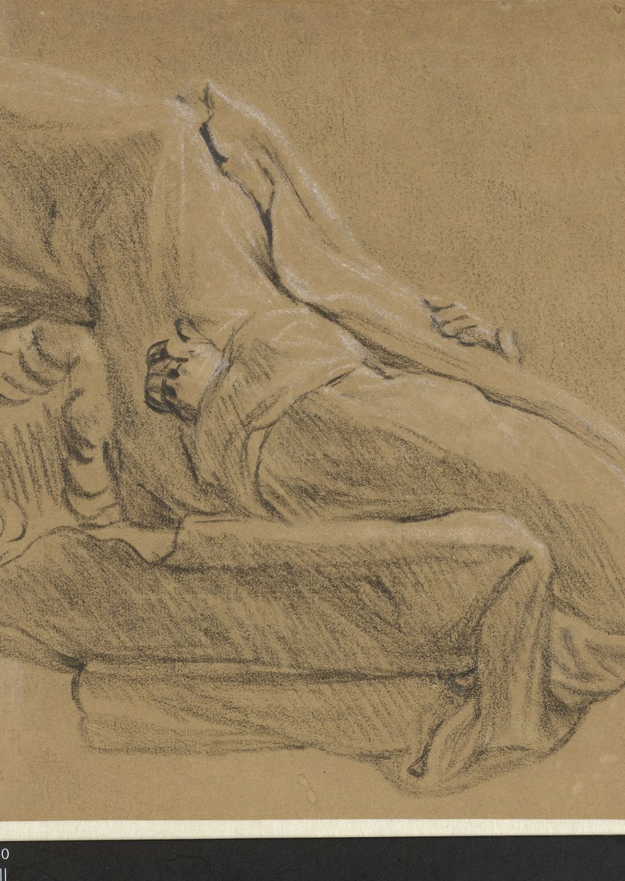 Sedící muž, vlevo od Cornelis Saftleven
