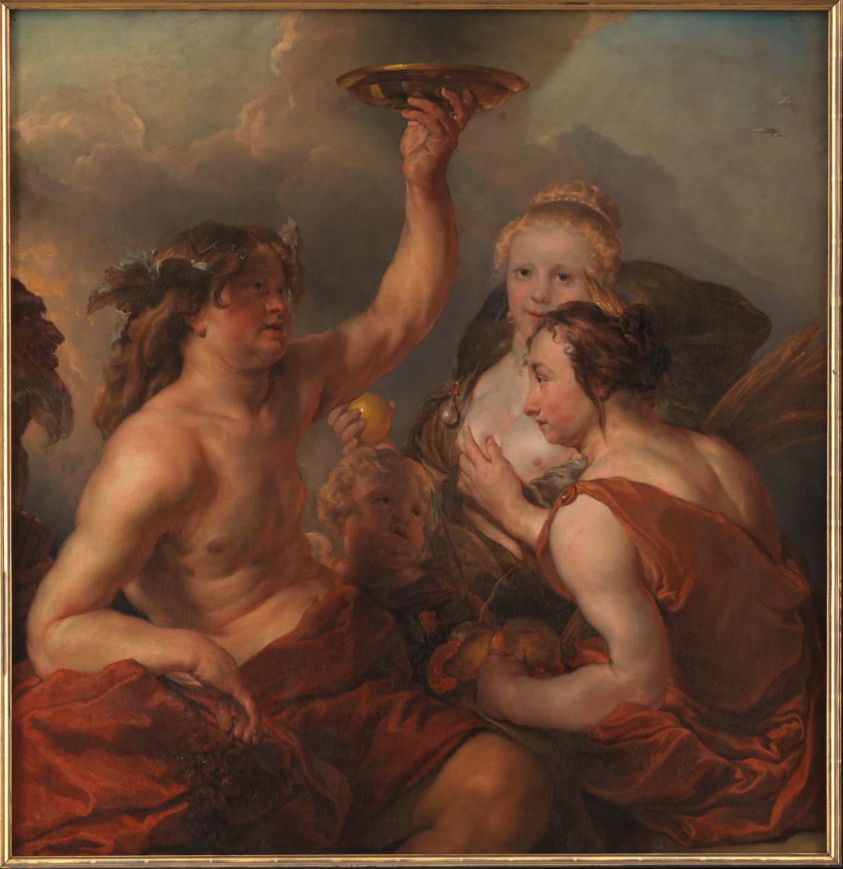 Bakchus, Ceres a Venuše od Cornelis Schut