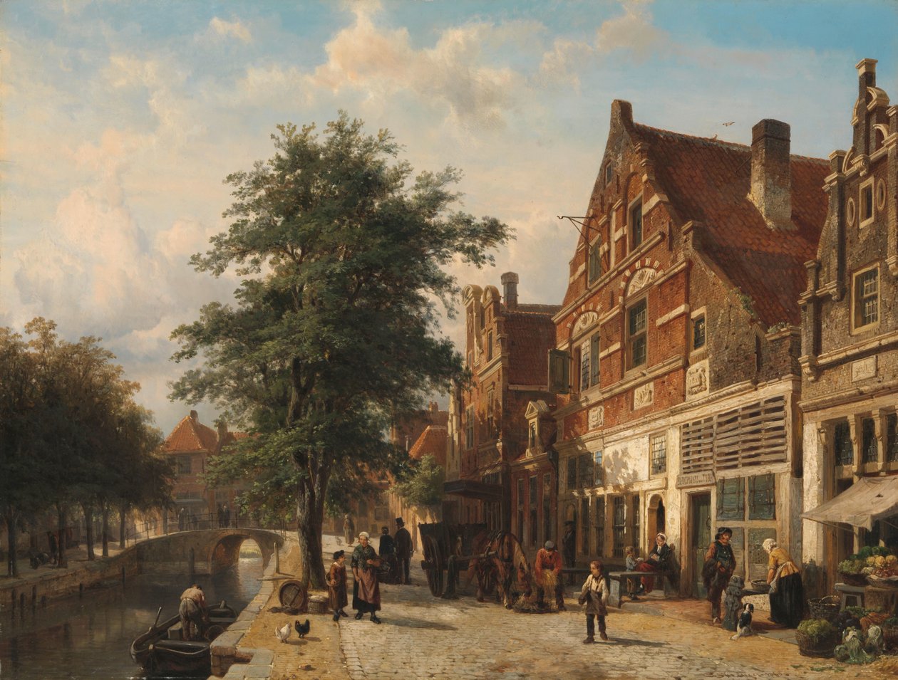 Zuiderhavendijk, Enkhuizen od Cornelis Springer