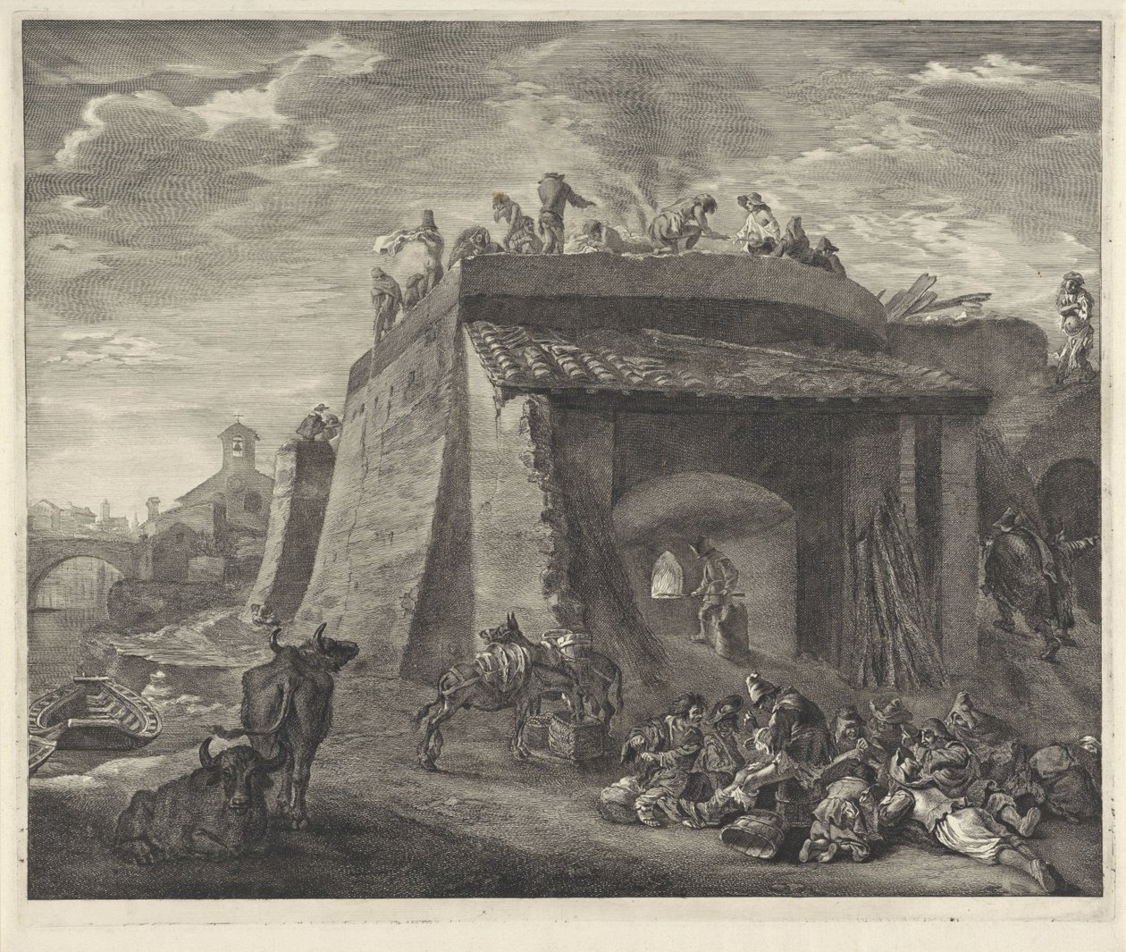 Velká vápenka od Cornelis Visscher (II)
