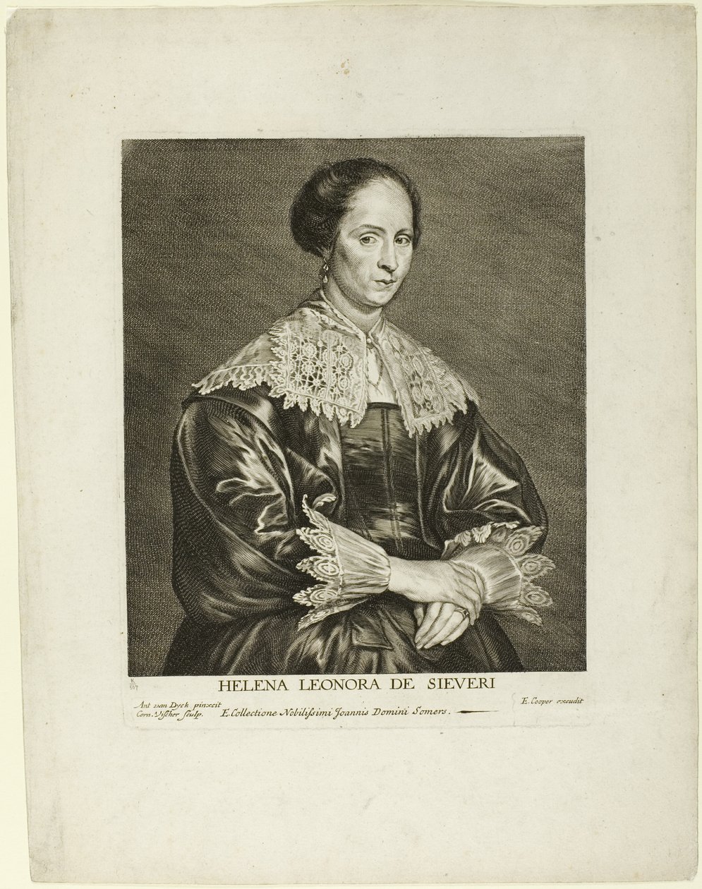 Helena-Leonora de Sieveri od Cornelis Visscher