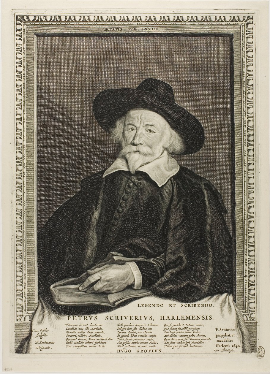 Petr Scriverius od Cornelis Visscher