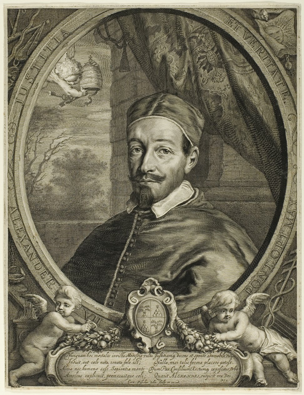 Papež Alexandr Sedmý od Cornelis Visscher
