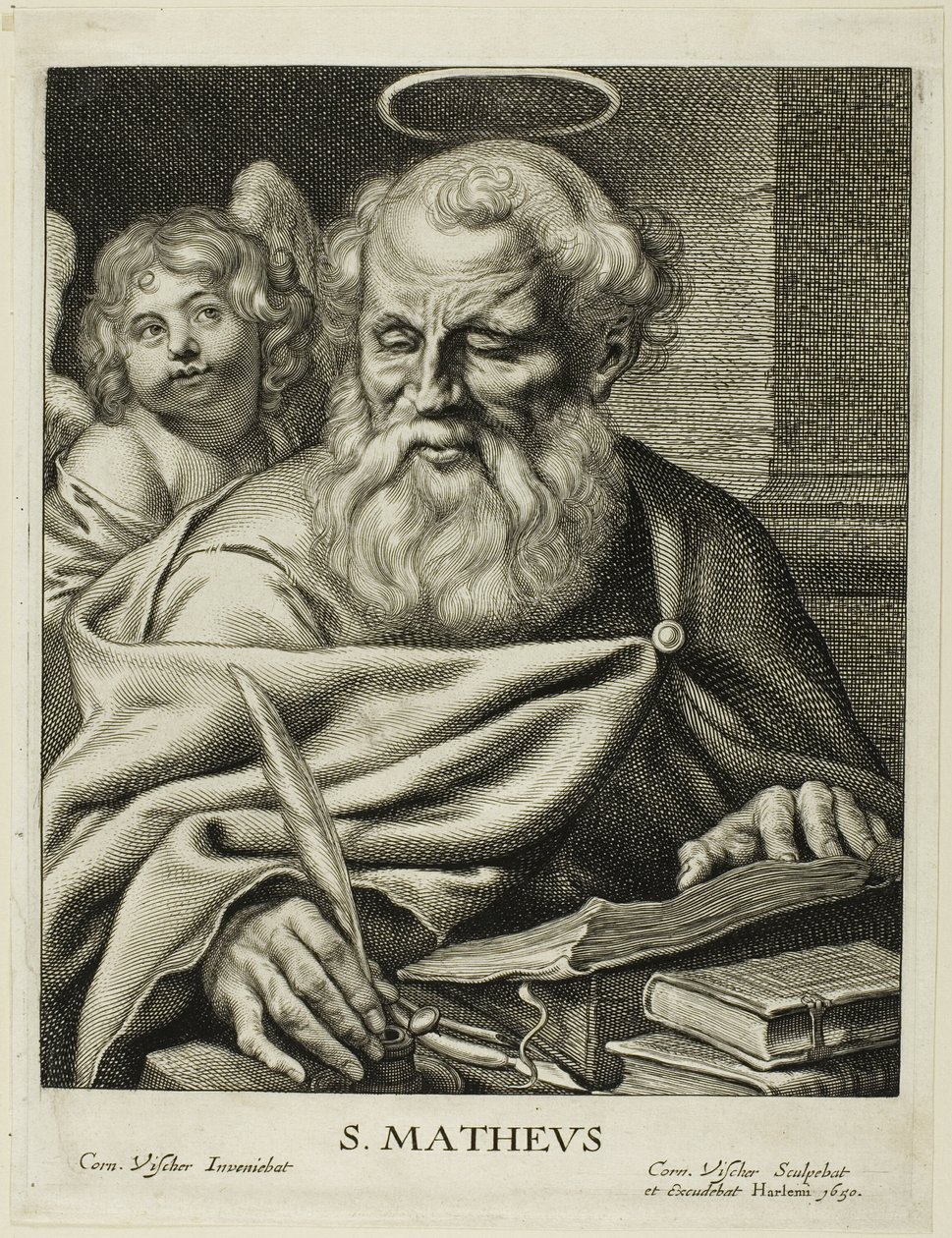 Svatý Matěj od Cornelis Visscher