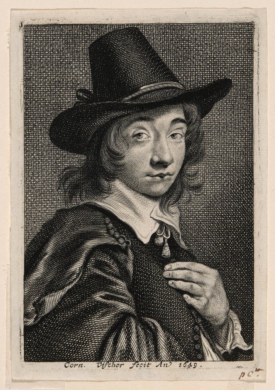 Autoportrét od Cornelis Visscher
