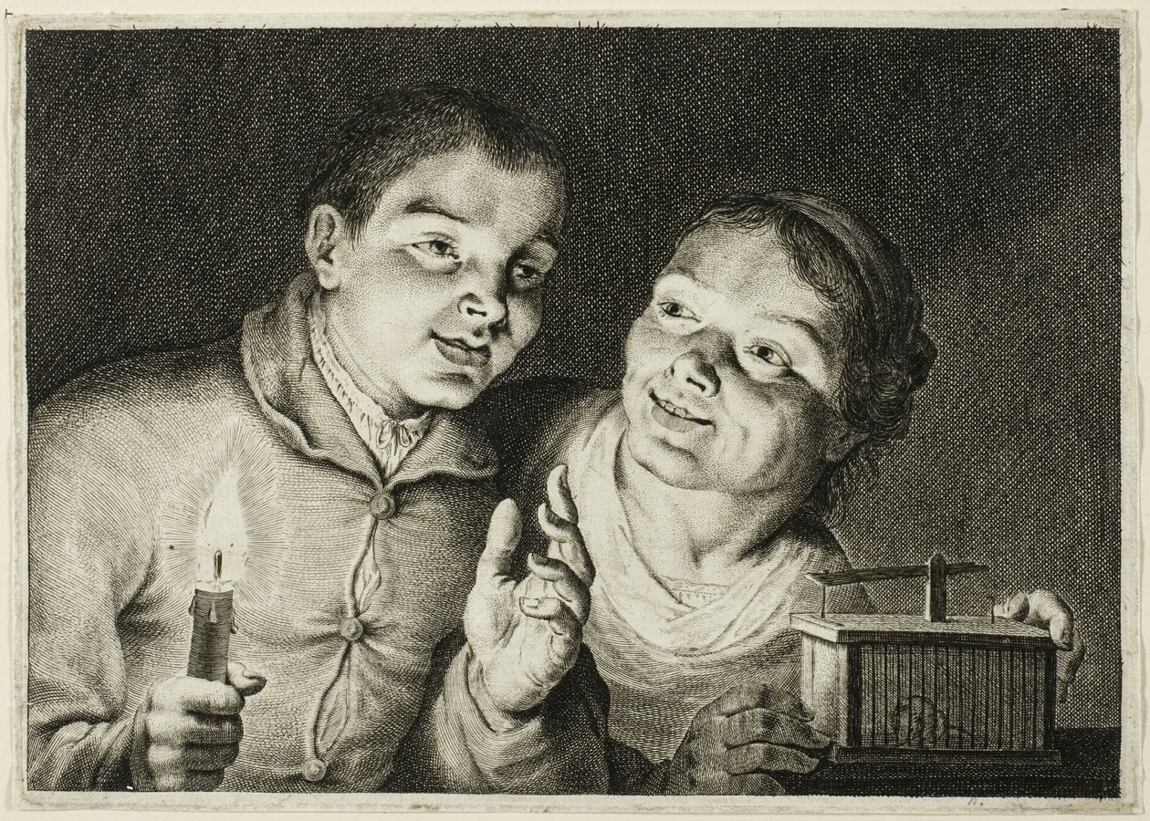 Past na myši od Cornelis Visscher