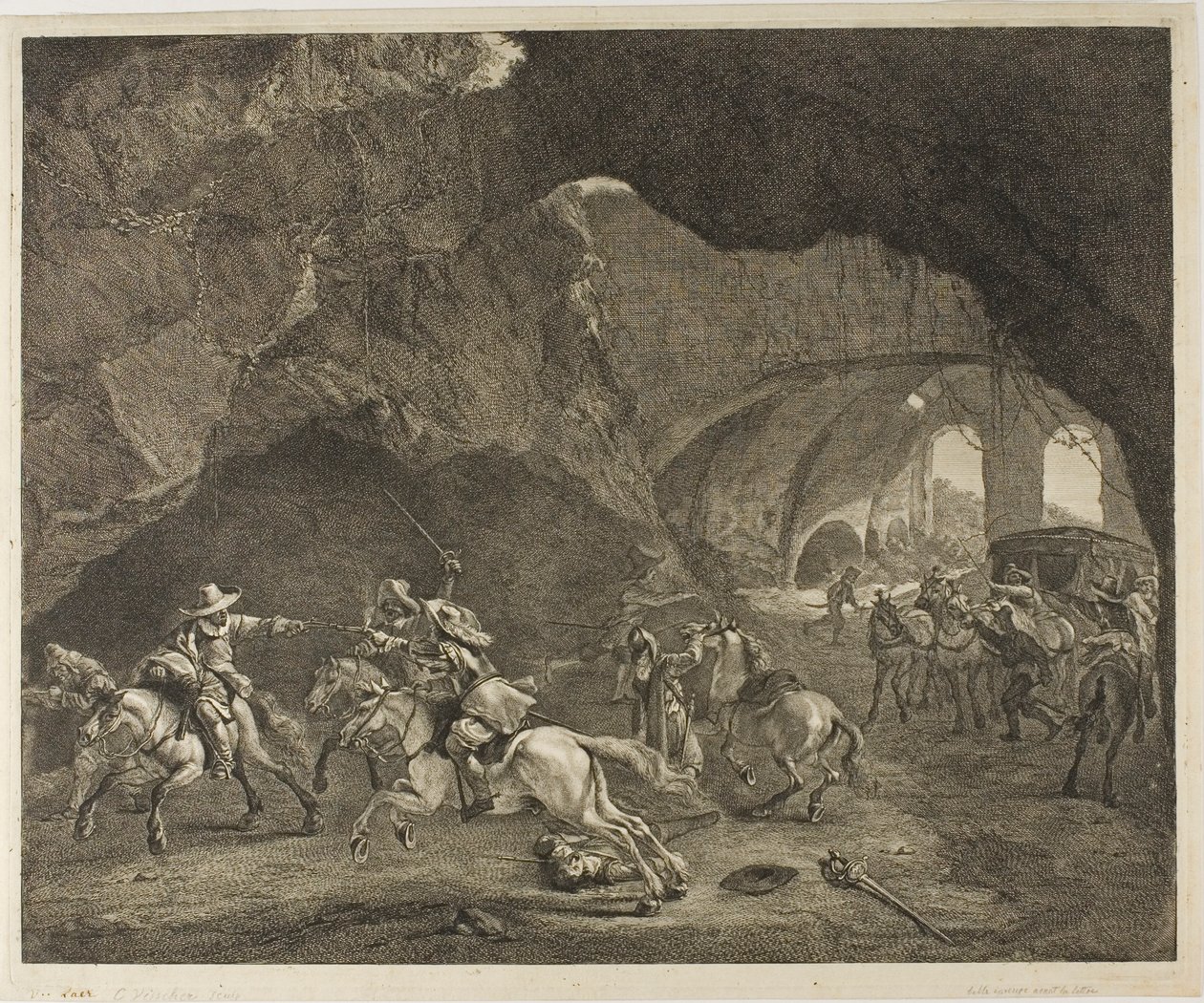 Výstřel z pistole od Cornelis Visscher