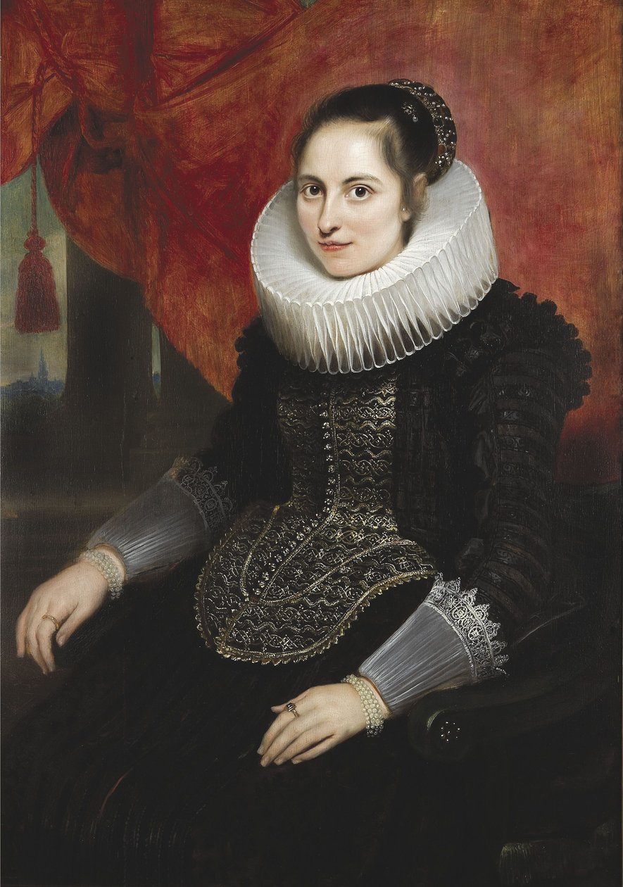 Dveře Mary of Ghinder od Cornelis de Vos