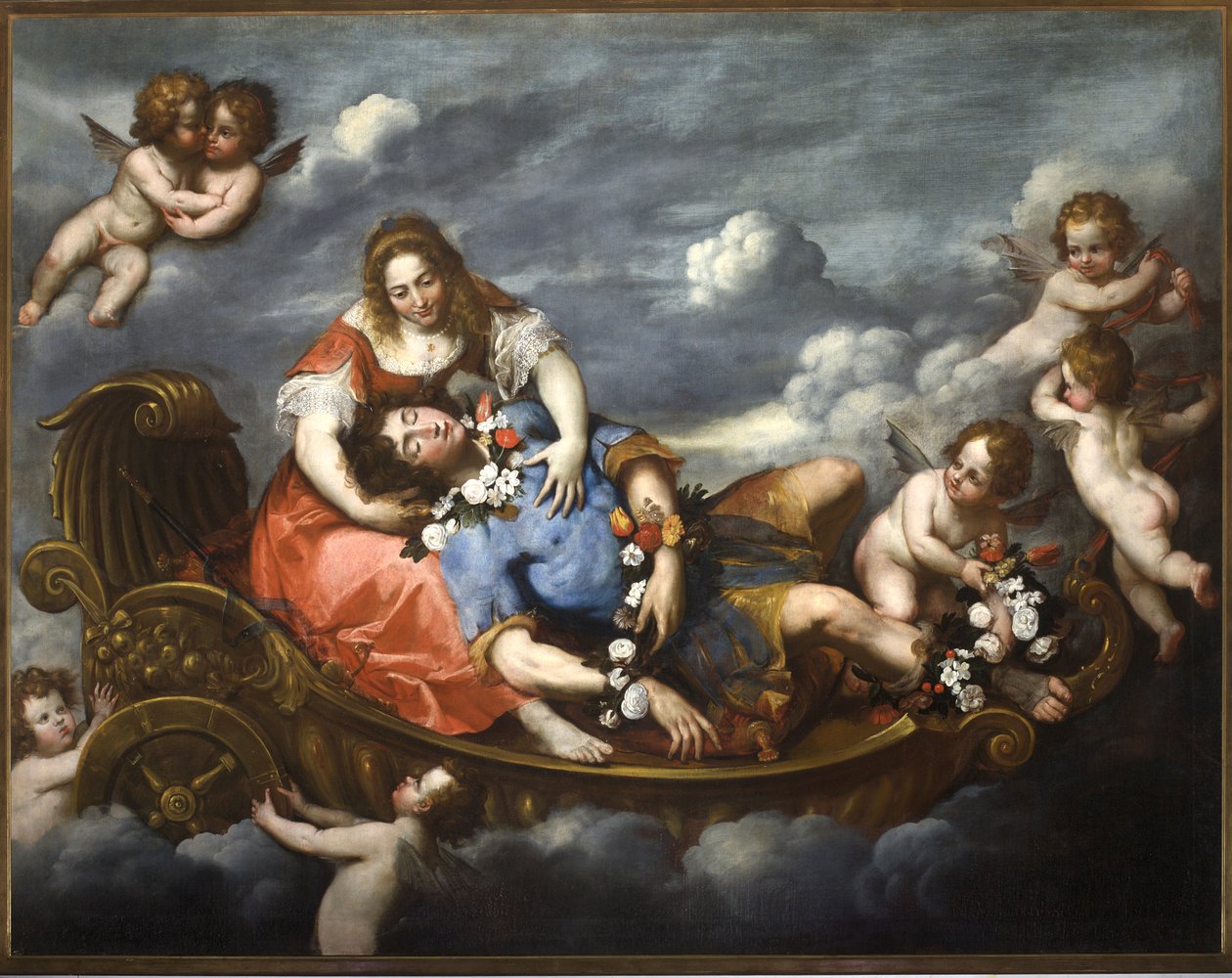 Rinaldo ja Armida od Cornelis de Wael
