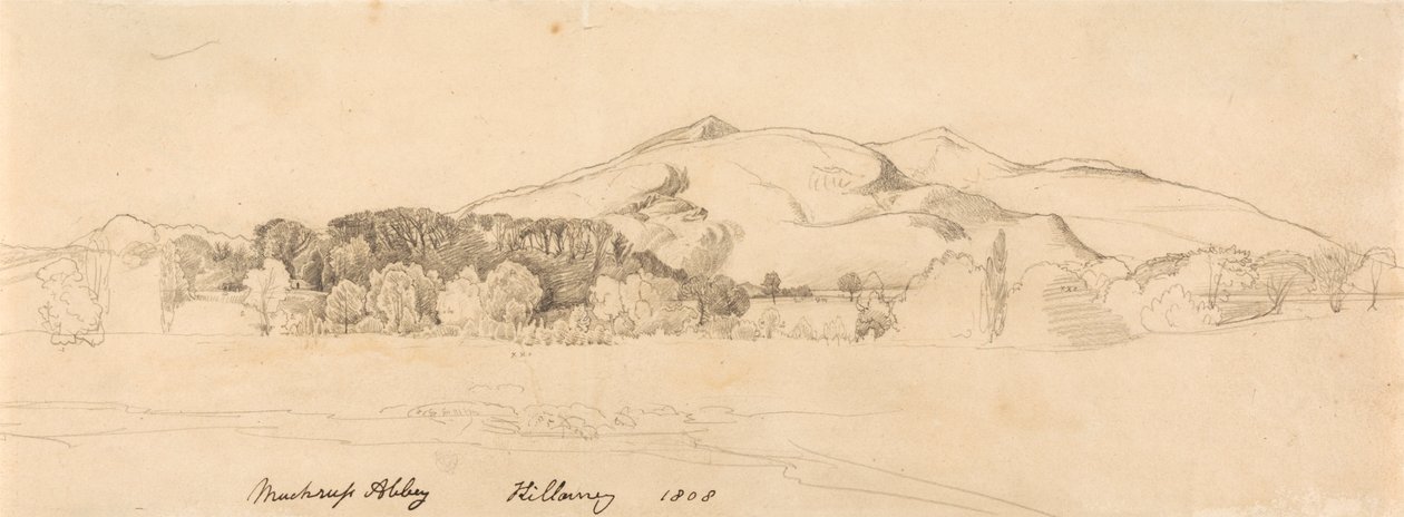 Muckross Abbey, Killarney od Cornelius Varley
