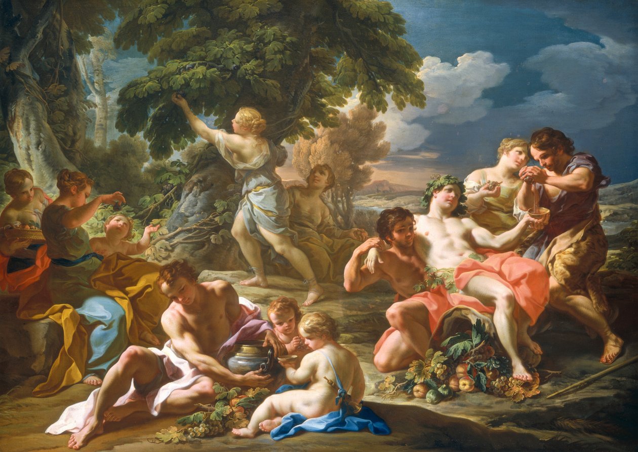 podzim, c. 17401750. od Corrado Giaquinto