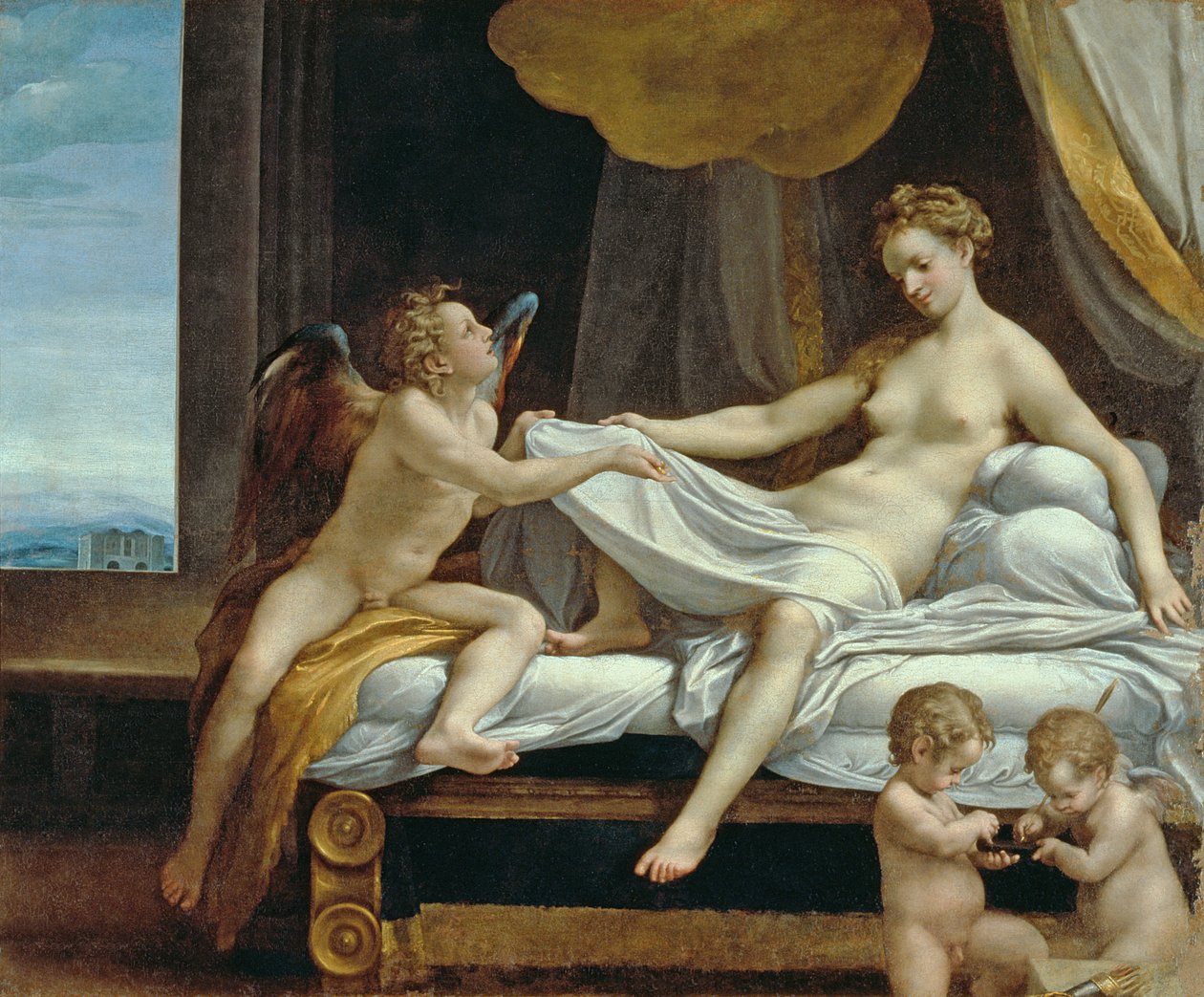 Danae od Antonio da Correggio