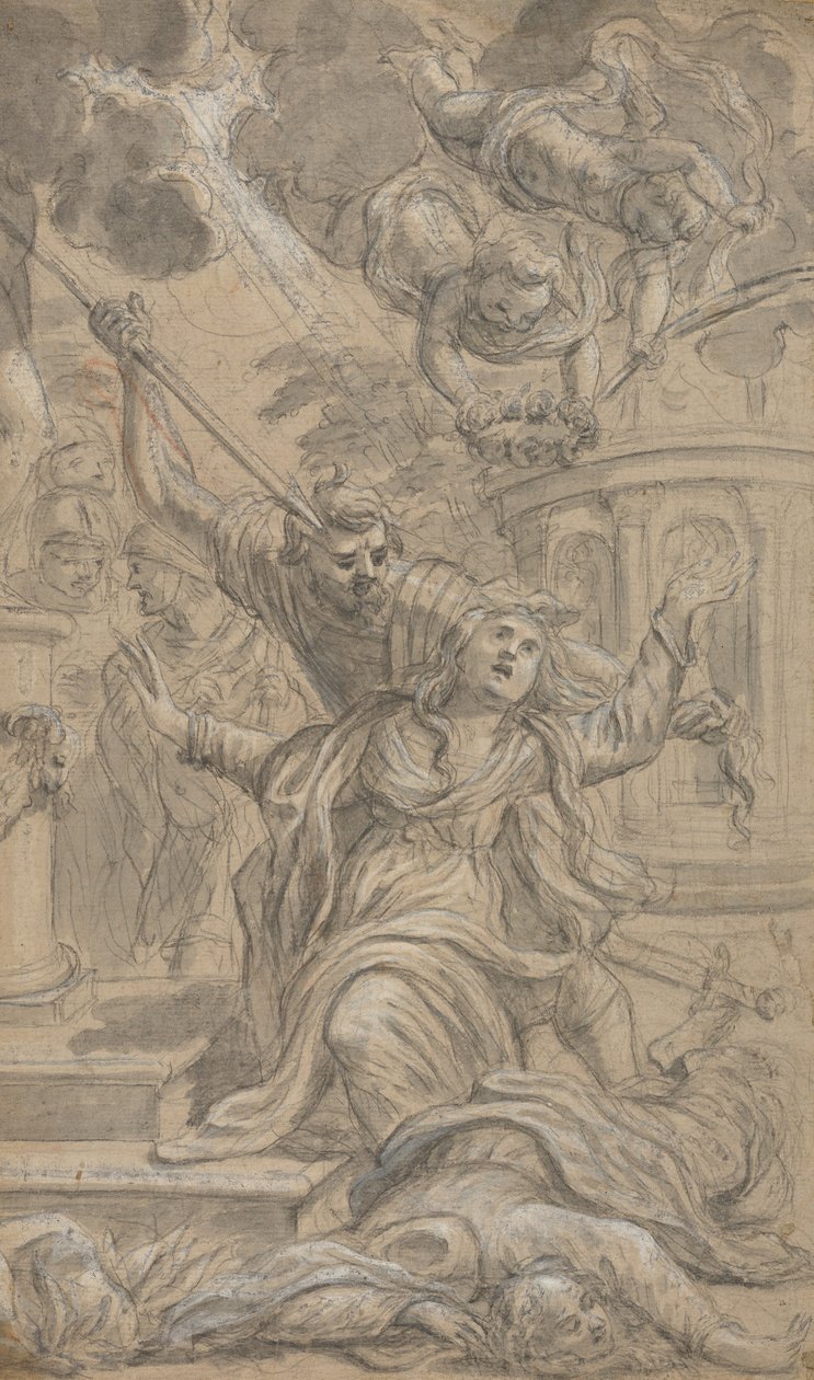 Umučení dvou svatých, 1625-1704. od Cosimo Ulivelli